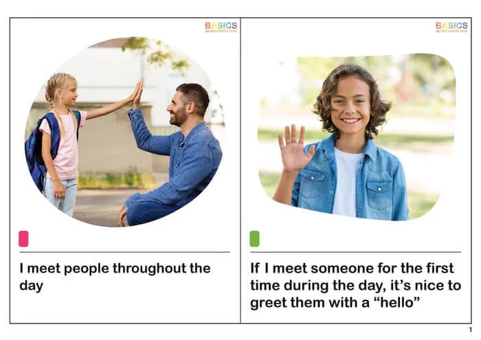 Greeting People: A Social Story for Kids-PDF1