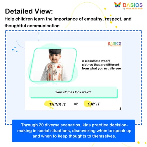 Think It or Say It: Diversity and Inclusion for Kids