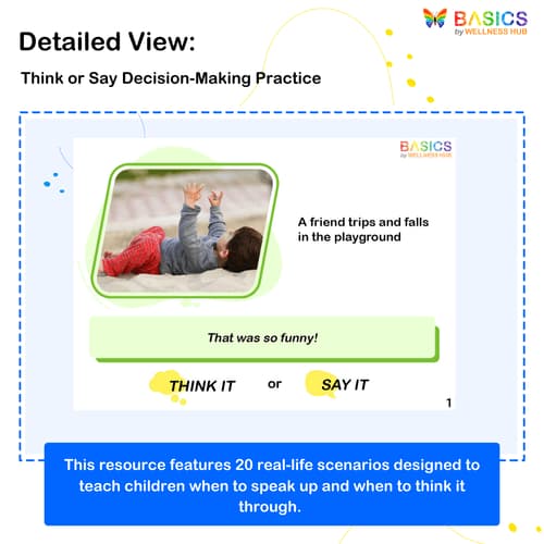 Think It or Say It: Navigating Empathy and Kindness