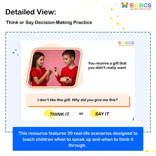 Think It or Say It: Gratitude and Appreciation Guide