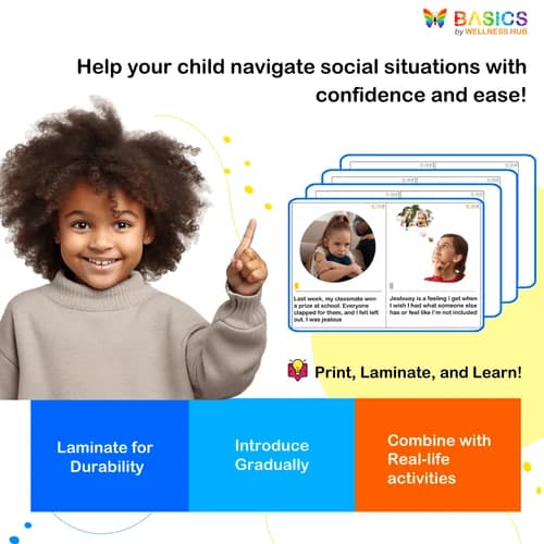 When I Feel Jealous: A Social Story with Activities for Kids preview 4