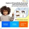Wild Animals Flashcards for Kids: Free Printable PDF