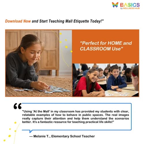 At the Mall: A Social Story for Kids