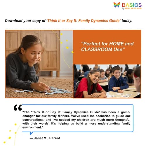 Think It or Say It: Family Dynamics Guide