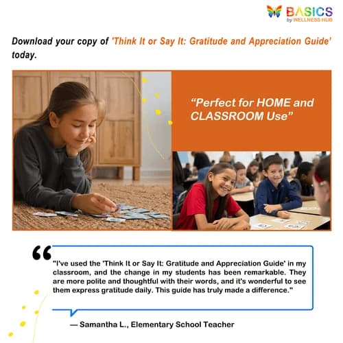 Think It or Say It: Gratitude and Appreciation Guide preview 5