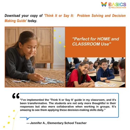 Think It or Say It: Problem-Solving Skills Guide preview 5
