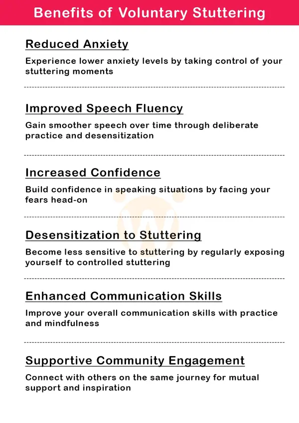 Benefits of Voluntary Stuttering