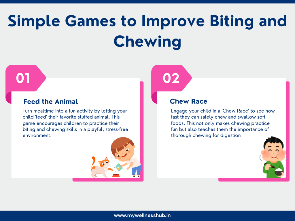 Simple Games to Improve Biting and Chewing