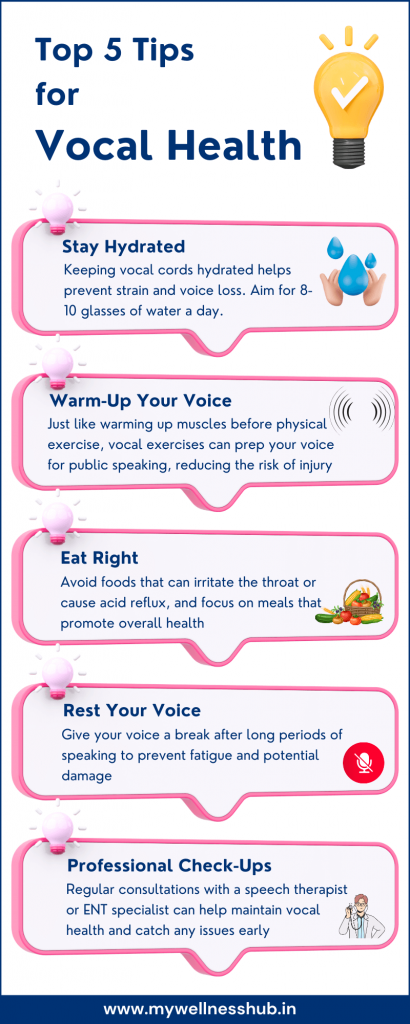 Top 5 Tips for Vocal Health