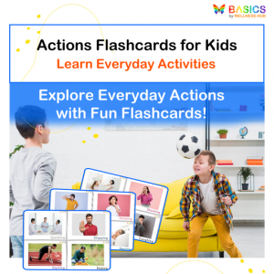 Actions Flashcards for Kids: Boost Learning with 60+ Visual Cards