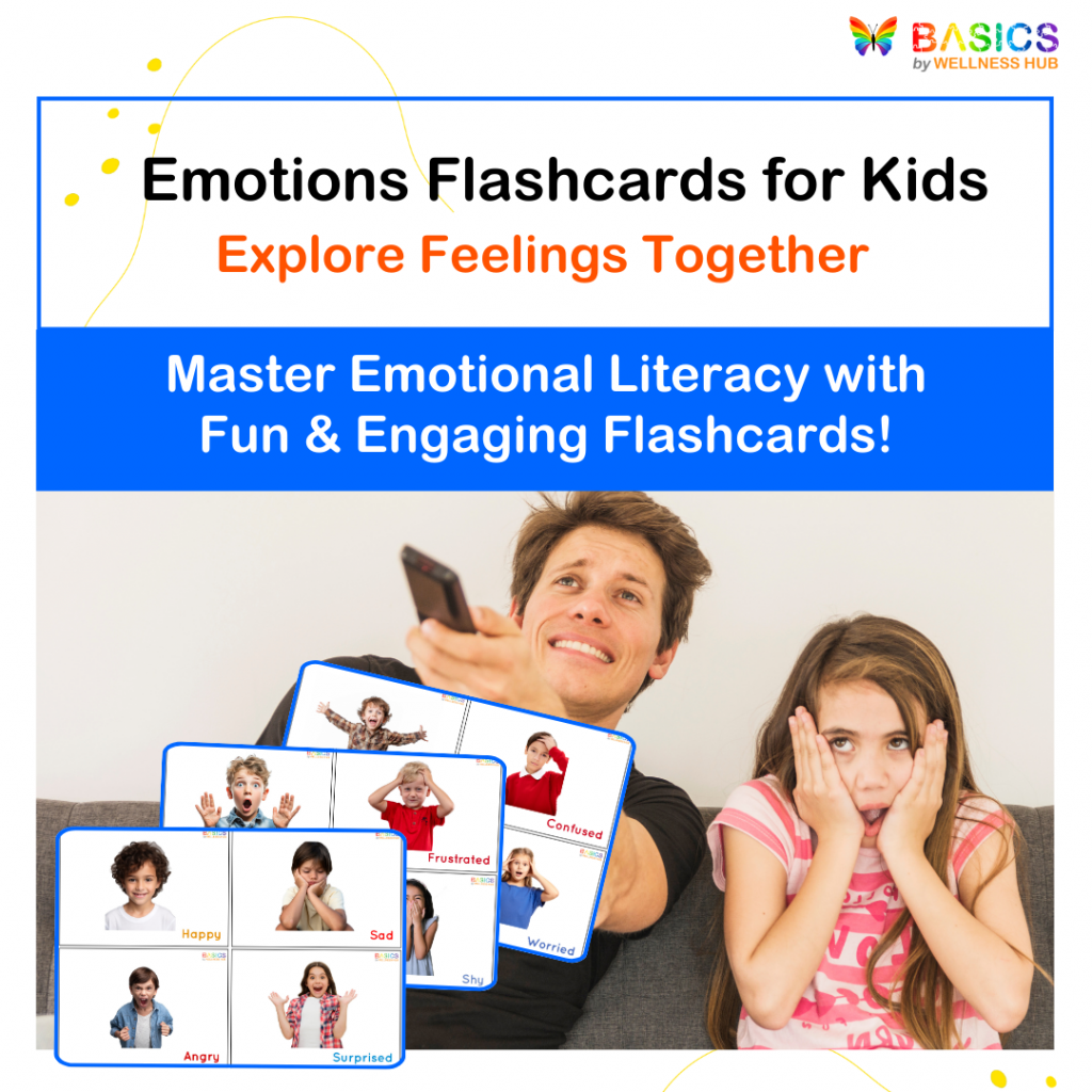 emotions flashcards for kids - explore the feeling together