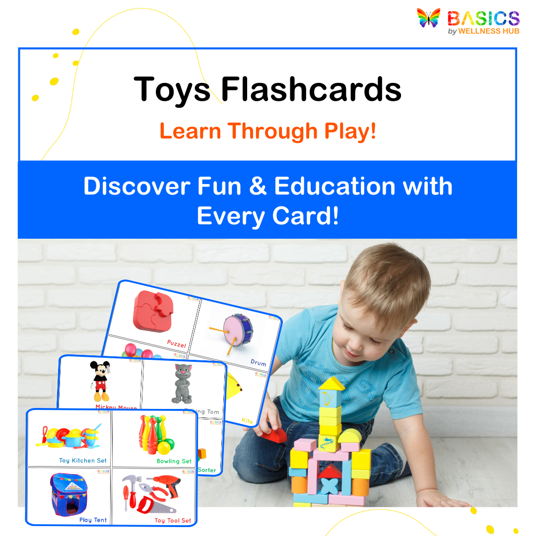 Toys Flashcards PDF – Free Printable Learning Cards for Kids