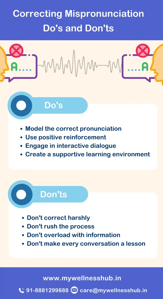 Correcting Mispronunciation: Do's and Don'ts