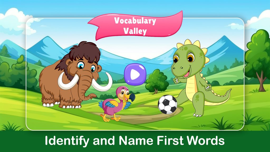 identify and name first words with basics app