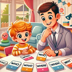 WH Questions Flashcards for Kids: Fun Learning at Home