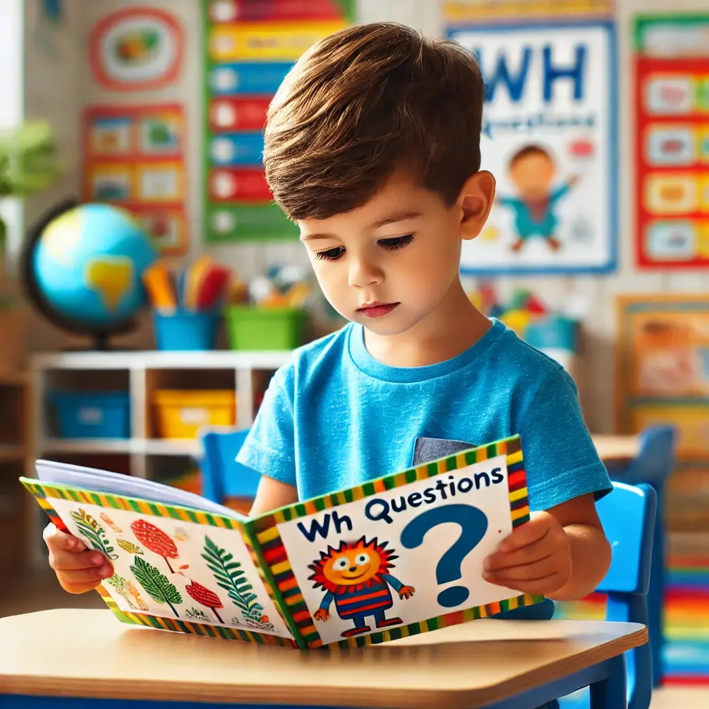 Teach WH Questions to Kindergarteners: Easy Learning at Home